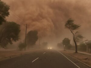 Read more about the article Unusual Dust Storm and Damaging Winds Batter Victoria,Australia