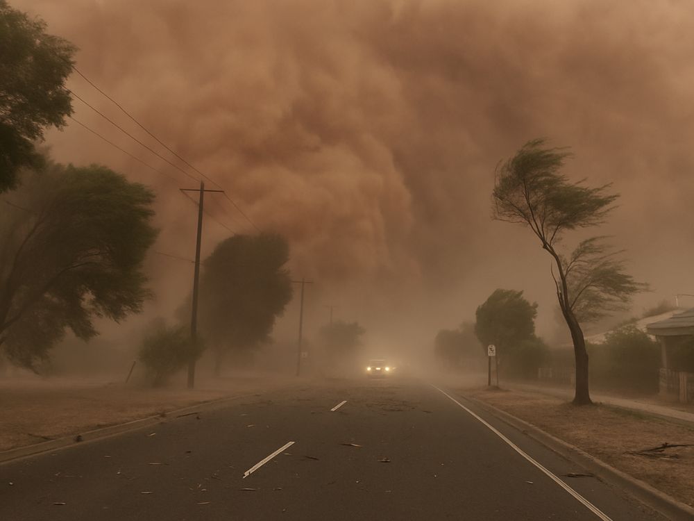 Read more about the article Unusual Dust Storm and Damaging Winds Batter Victoria,Australia